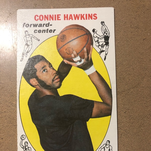 TOPPS ROOKIE CONNIE HAWKINS PHOENIX CARD #15 FC - Picture 6 of 6